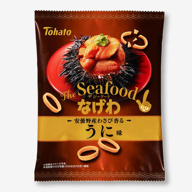 Tohato Seafood Negawa Potato Ring Snacks - Sea Urchin