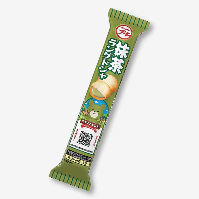 Bourbon Petit Langue De Chat Cookies - Matcha