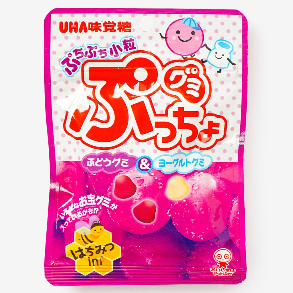 Puccho Gummy Candy - Grape & Yogurt