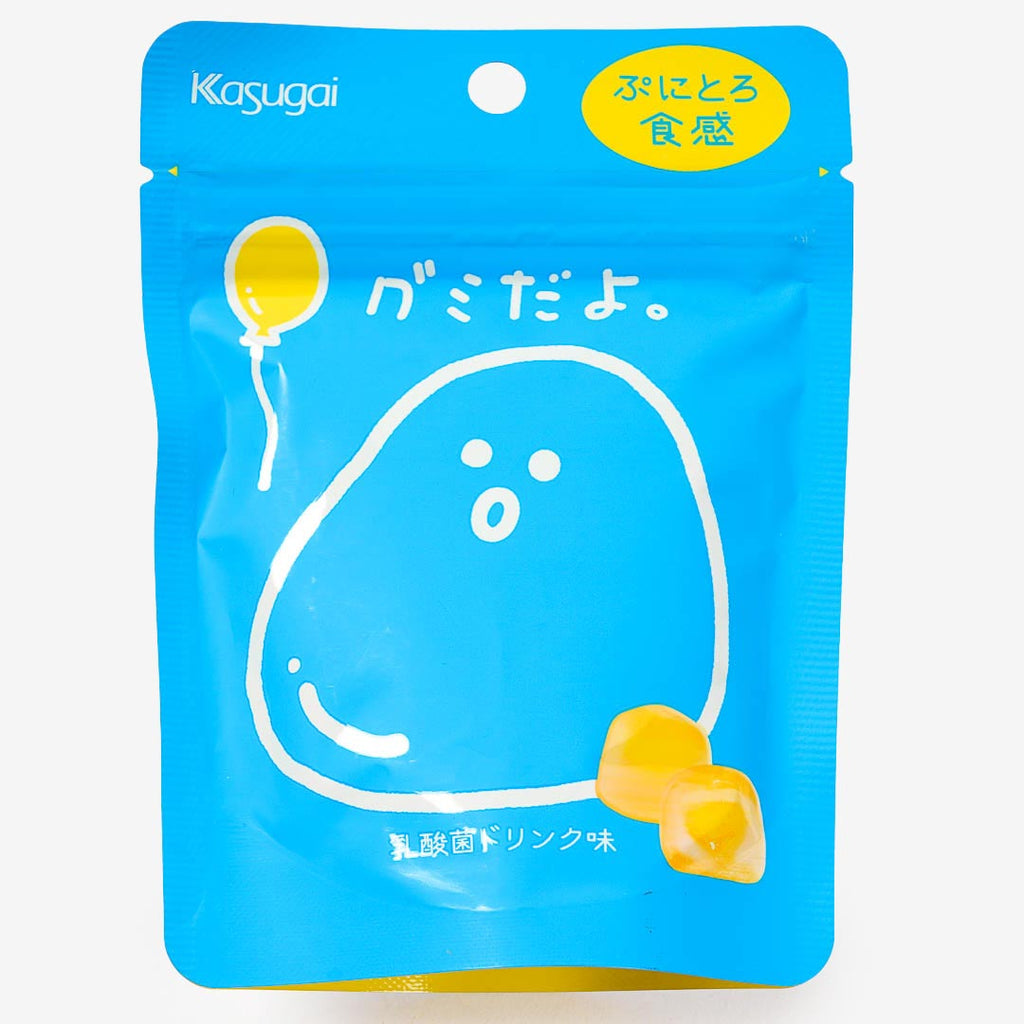 Kasugai Tsubu Gummy Candy - Lactic Acid Yogurt Drink