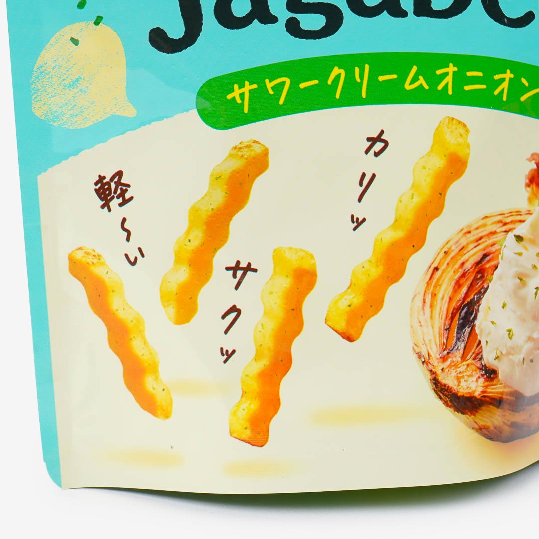 Calbee Thin Jagabee - Sour Cream and Onion – Japan Candy Store