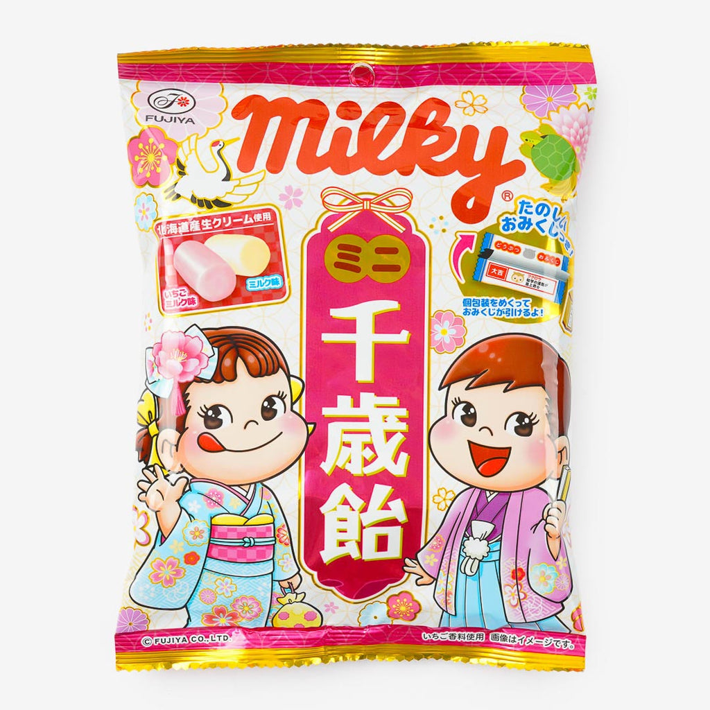 Milky Peko-Chan Mini Chitose Candy - Strawberry & Milk