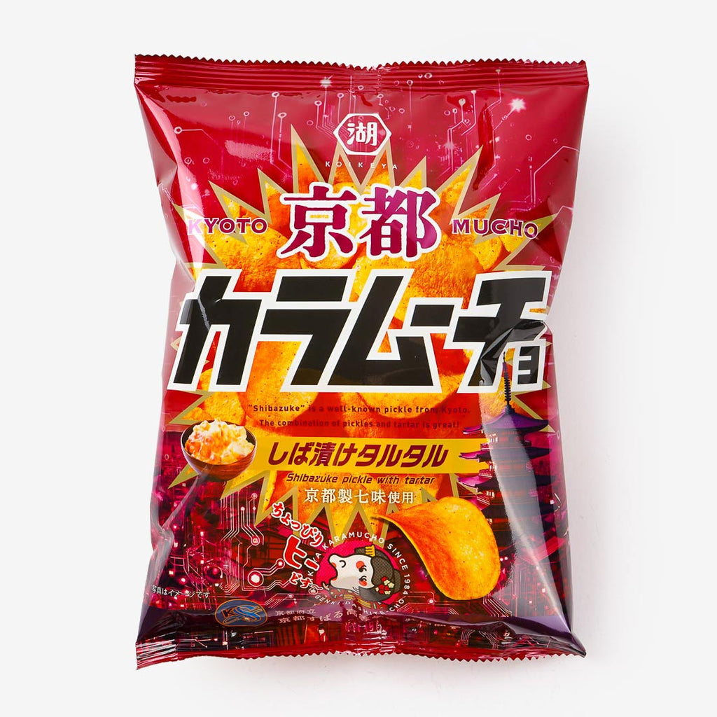 Koikeya Kyoto Karamuucho Potato Chips - Shibazuke Tartar Sauce