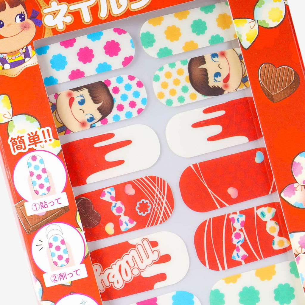 Peko-Chan Milky Nail Stickers