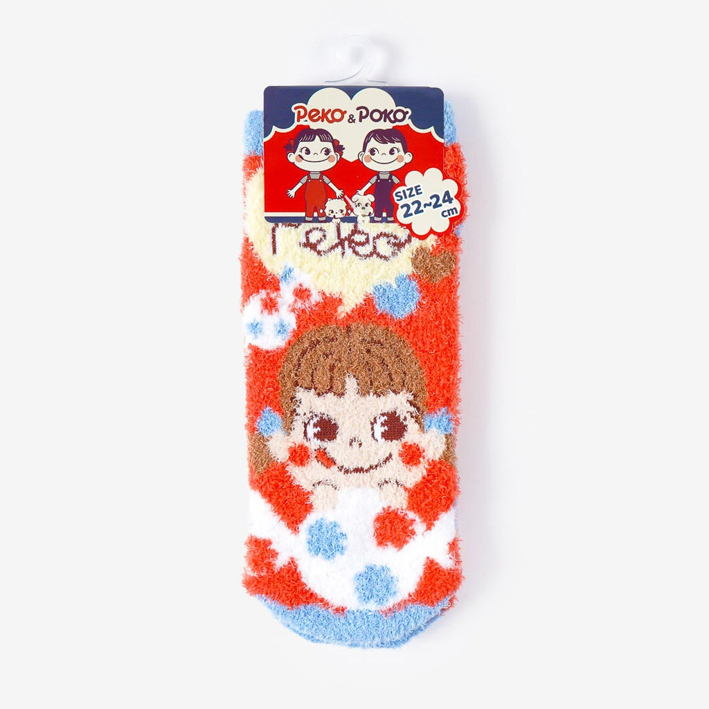 Peko-Chan Fluffy Room Socks
