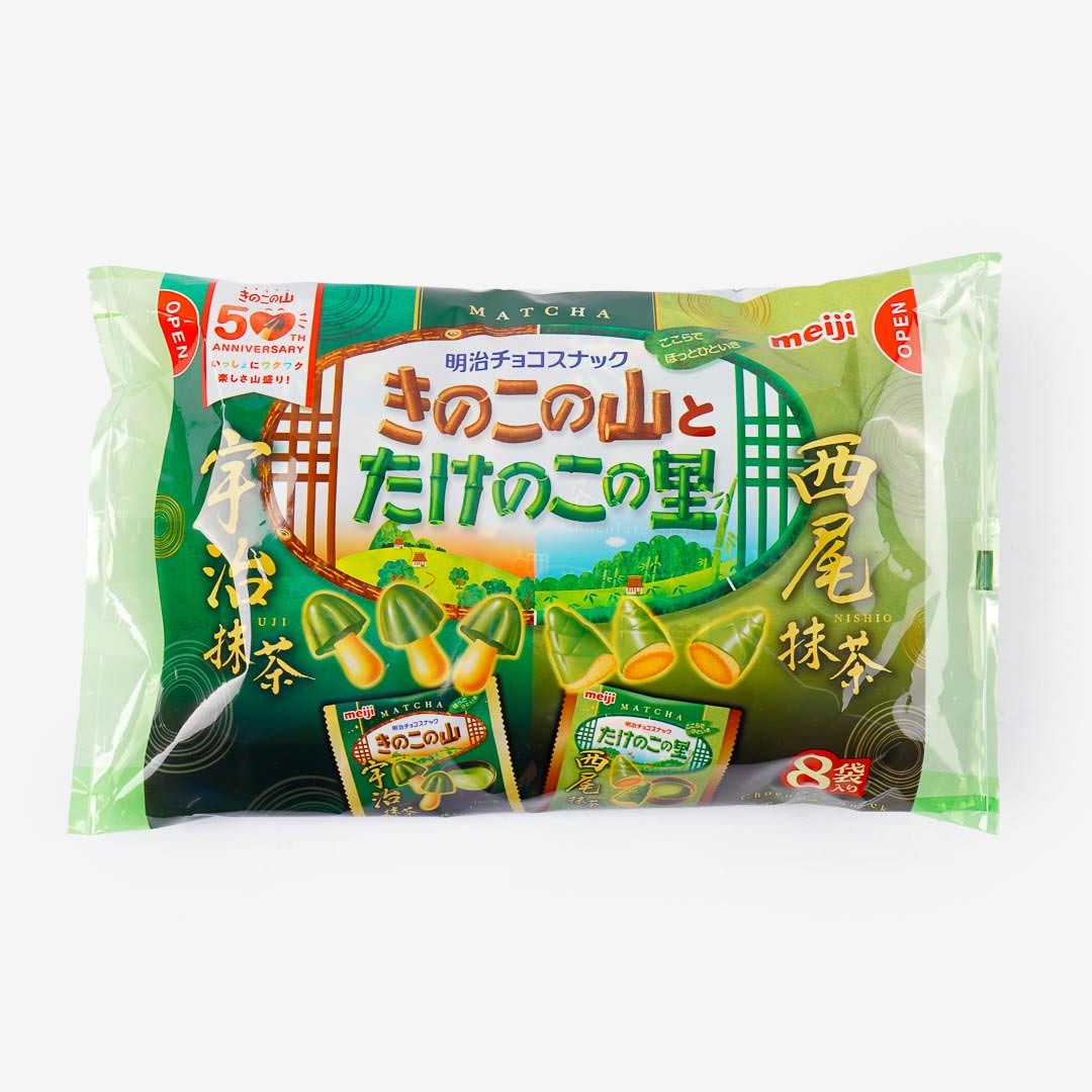 Kinoko no Yama & Takenoko no Sato - camilan khas Jepang yang manis