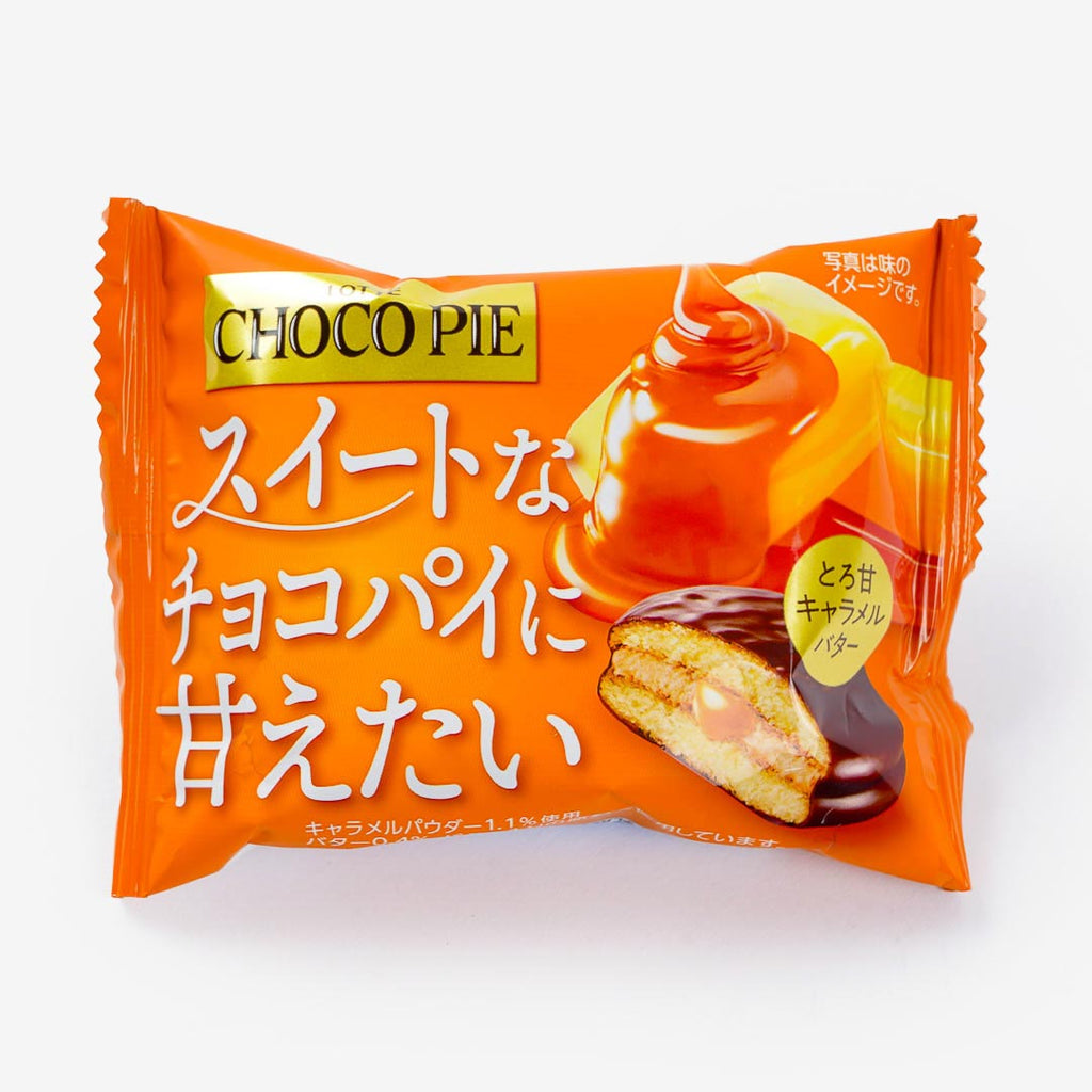 Lotte Choco Pie  -  Sweet Caramel Butter