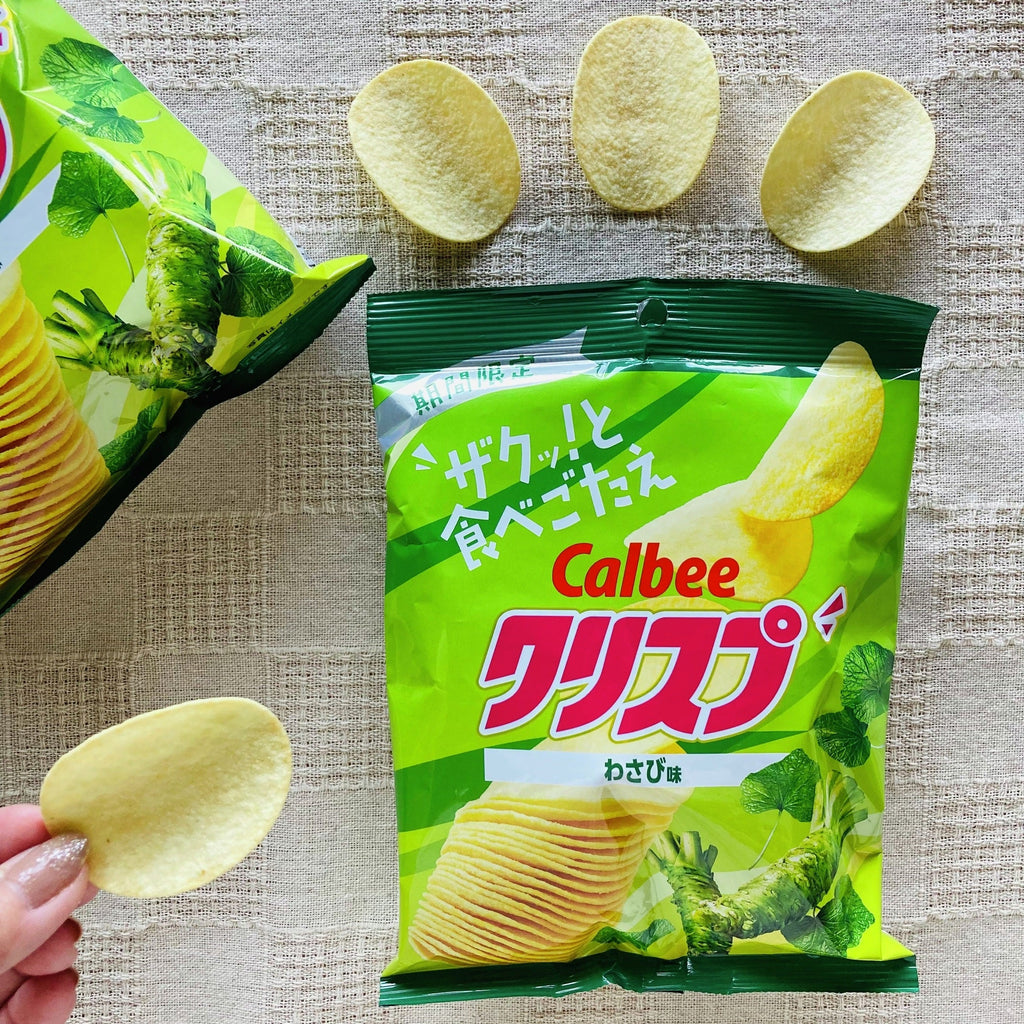 Calbee Crisps Potato Chips - Wasabi