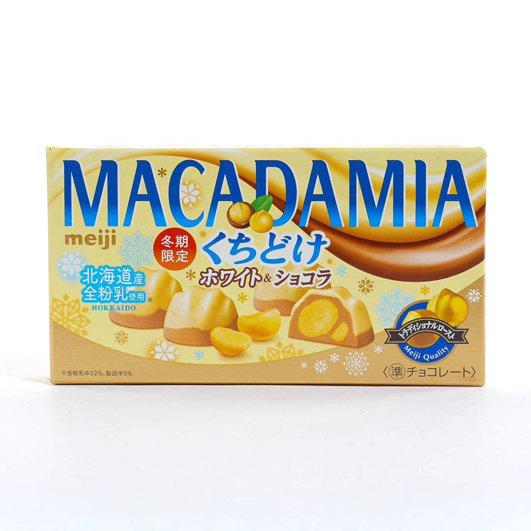 Meiji Macadamia White Veil Chocolate – Japan Candy Store