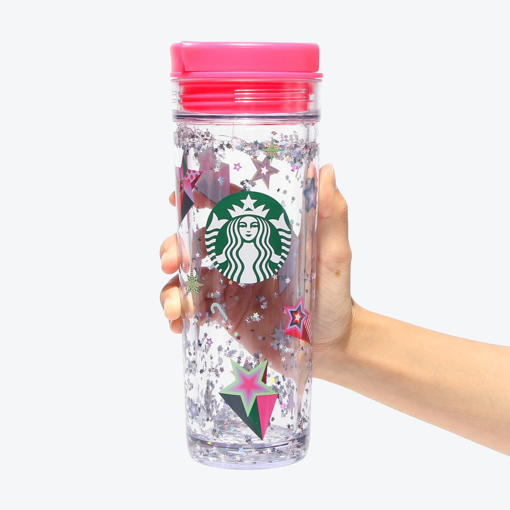 Starbucks Japan Holiday 2023 Liquid Glitter Tumbler