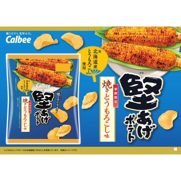 Calbee Kata-age Potato Chips - Grilled Corn