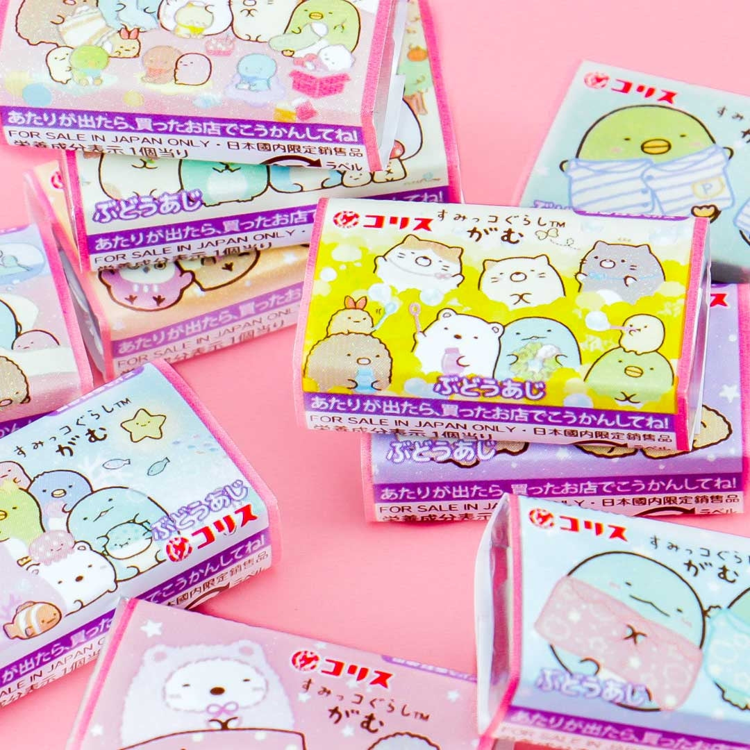 Sumikko Gurashi Card & Sticker with Gum