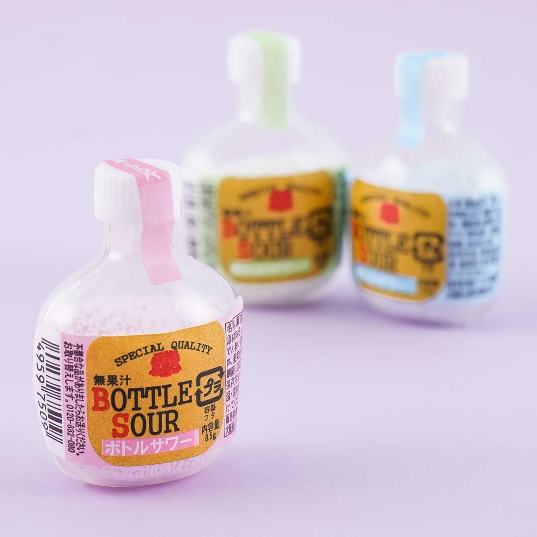 Mini Bottle Sour Ramune Candy Japan Candy Store