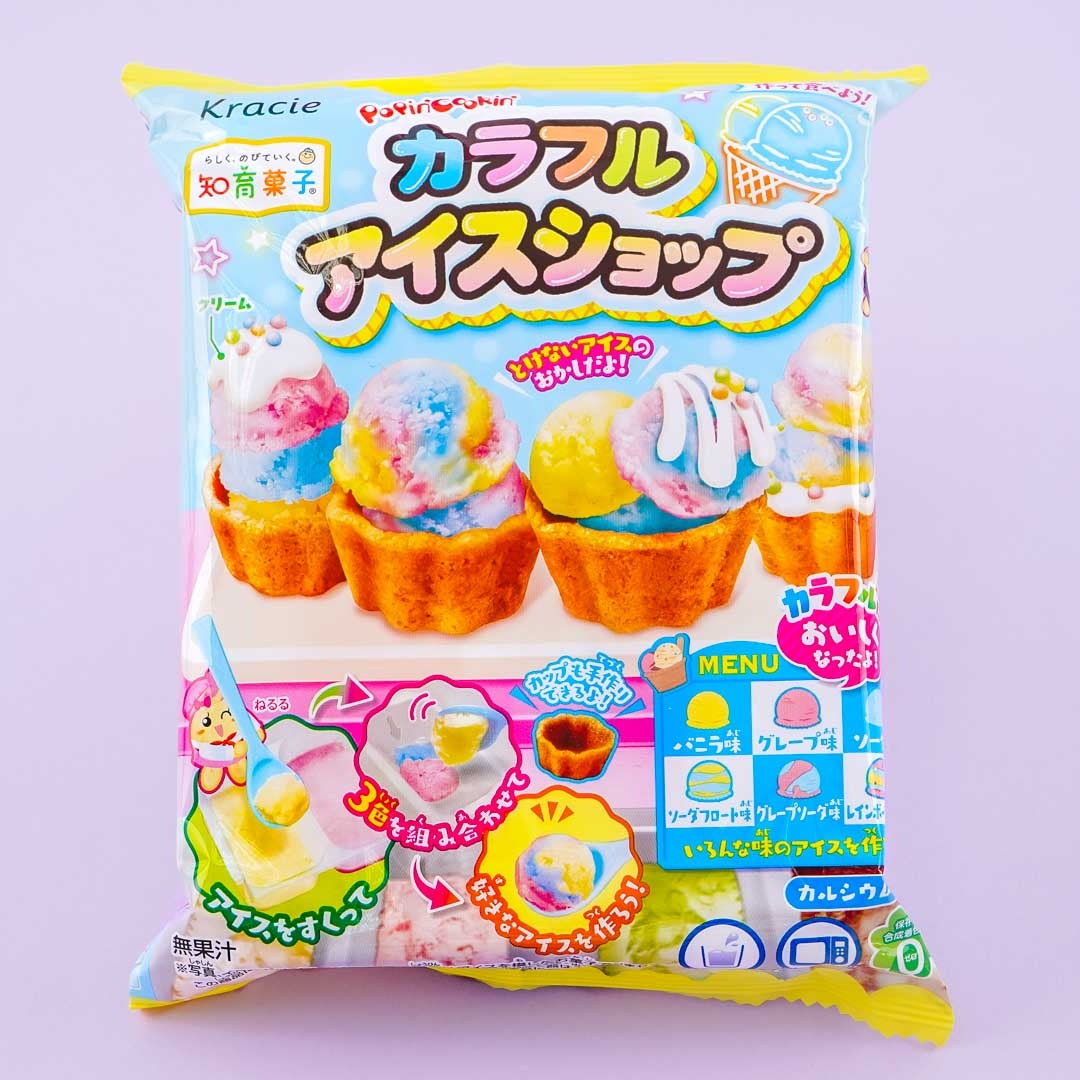 Popin' Cookin' Colorful Ice Cream Shop DIY Candy Kit