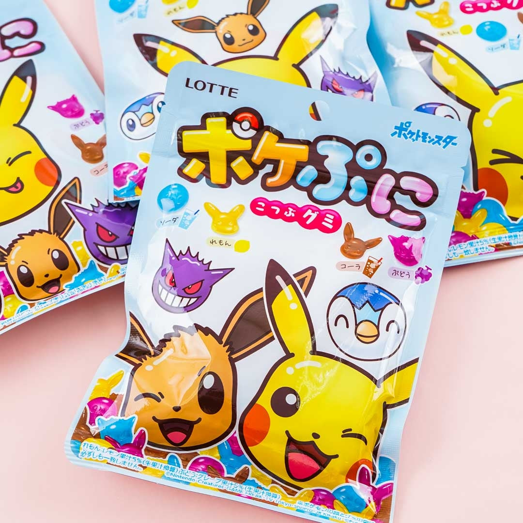 Lotte Pokepuni Pokémon Gummy – Japan Candy Store