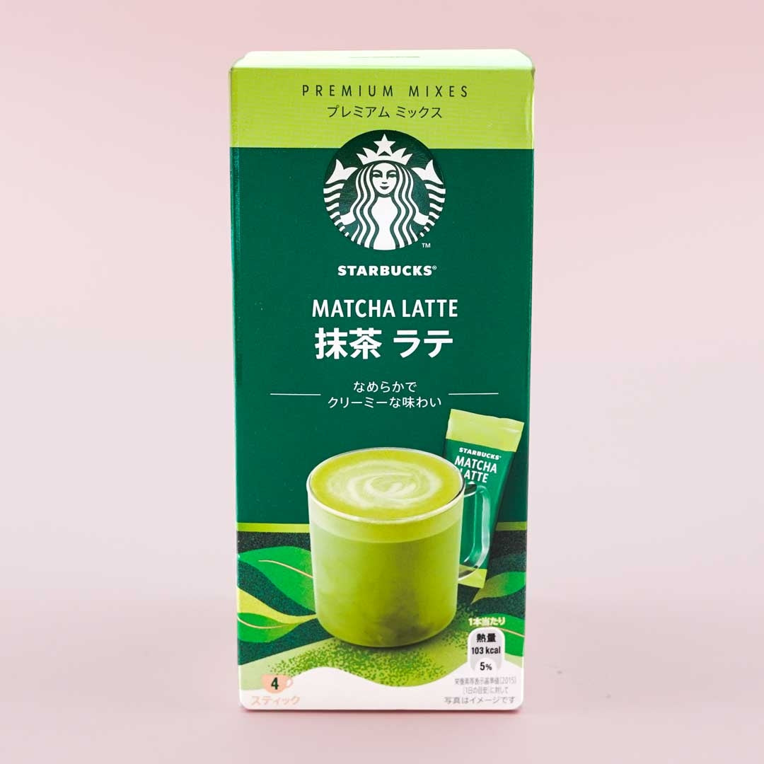 cirkulation Mursten Røg Starbucks Premium Mixes - Matcha Latte - 4 pcs – Japan Candy Store