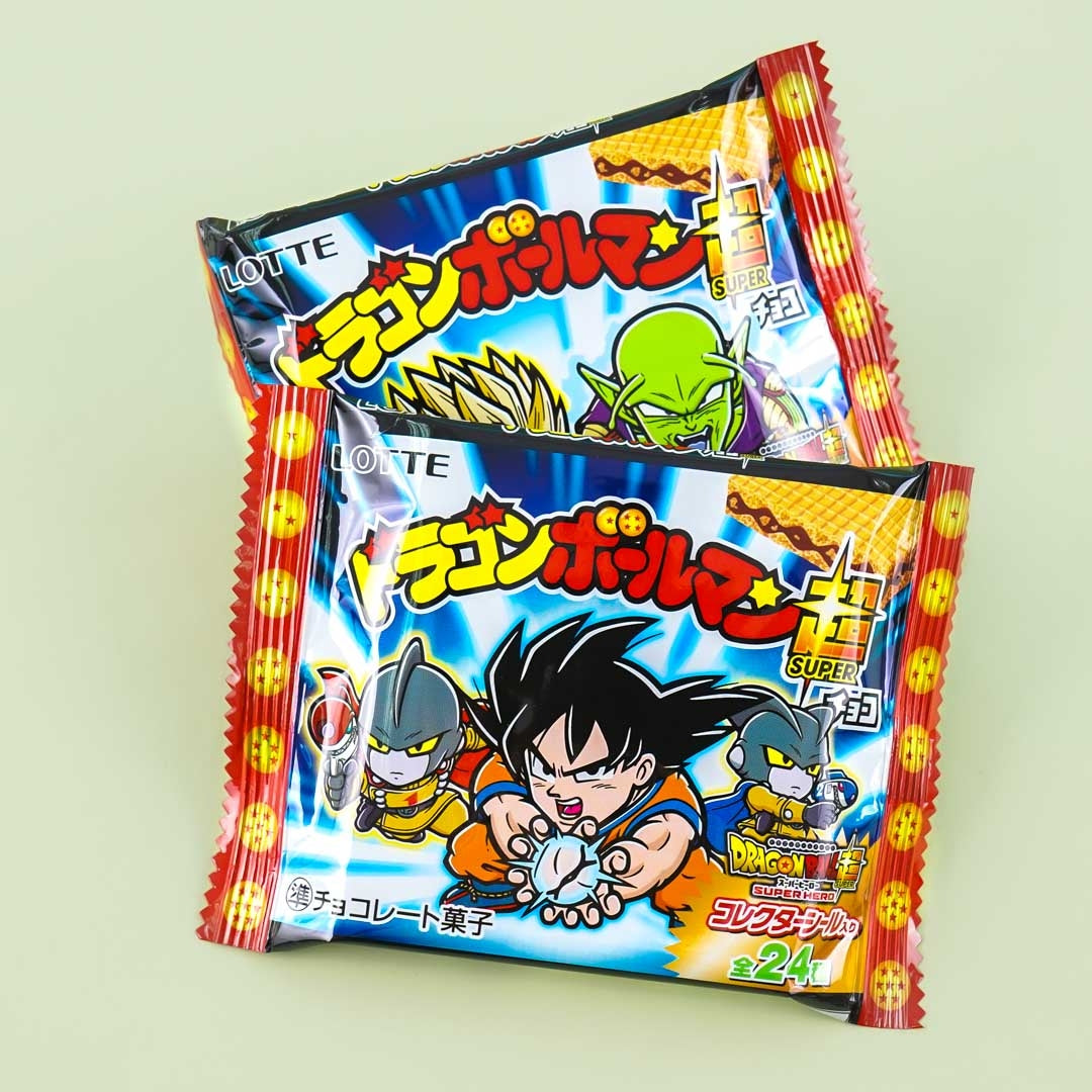 Dragon Ball Super: Super Hero x Bikkuriman Choco Wafer – Japan Candy Store