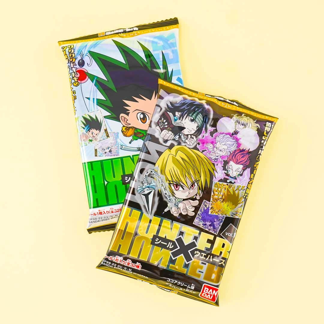 Hunter x Hunter stickers 2set Wafer Vol.1 Super Rare Japanese Anime Japan  L/E
