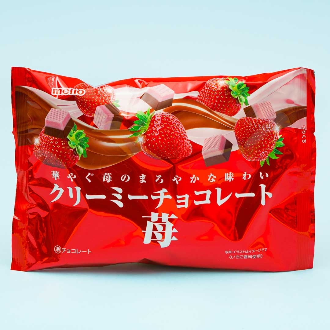 Meito Creamy Strawberry Chocolate Japan Candy Store