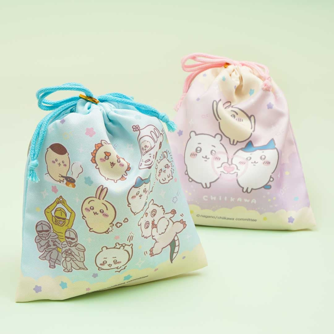 Kawaii Chan Drawstring Bags for Sale
