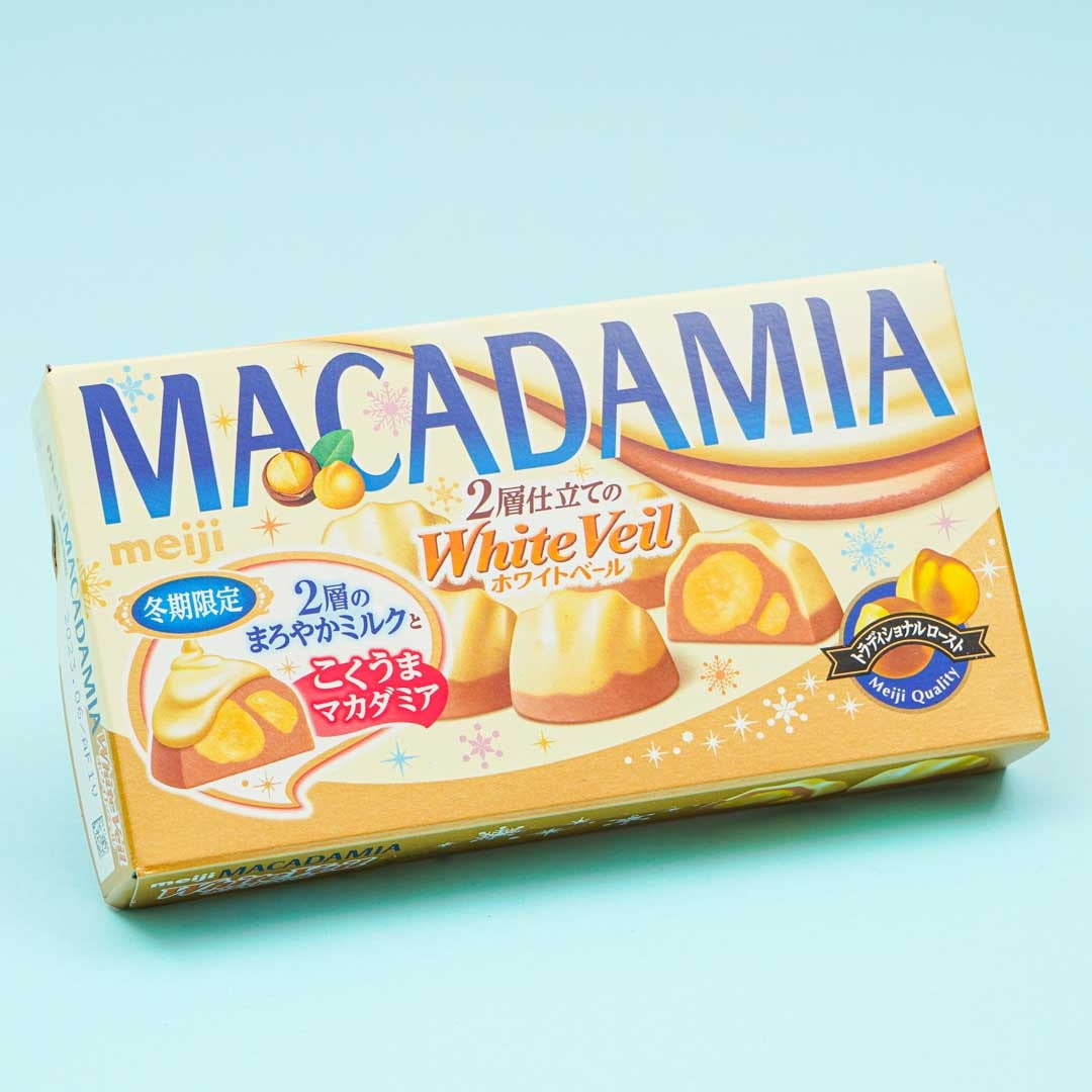 Meiji Macadamia White Veil Chocolate Japan Candy Store