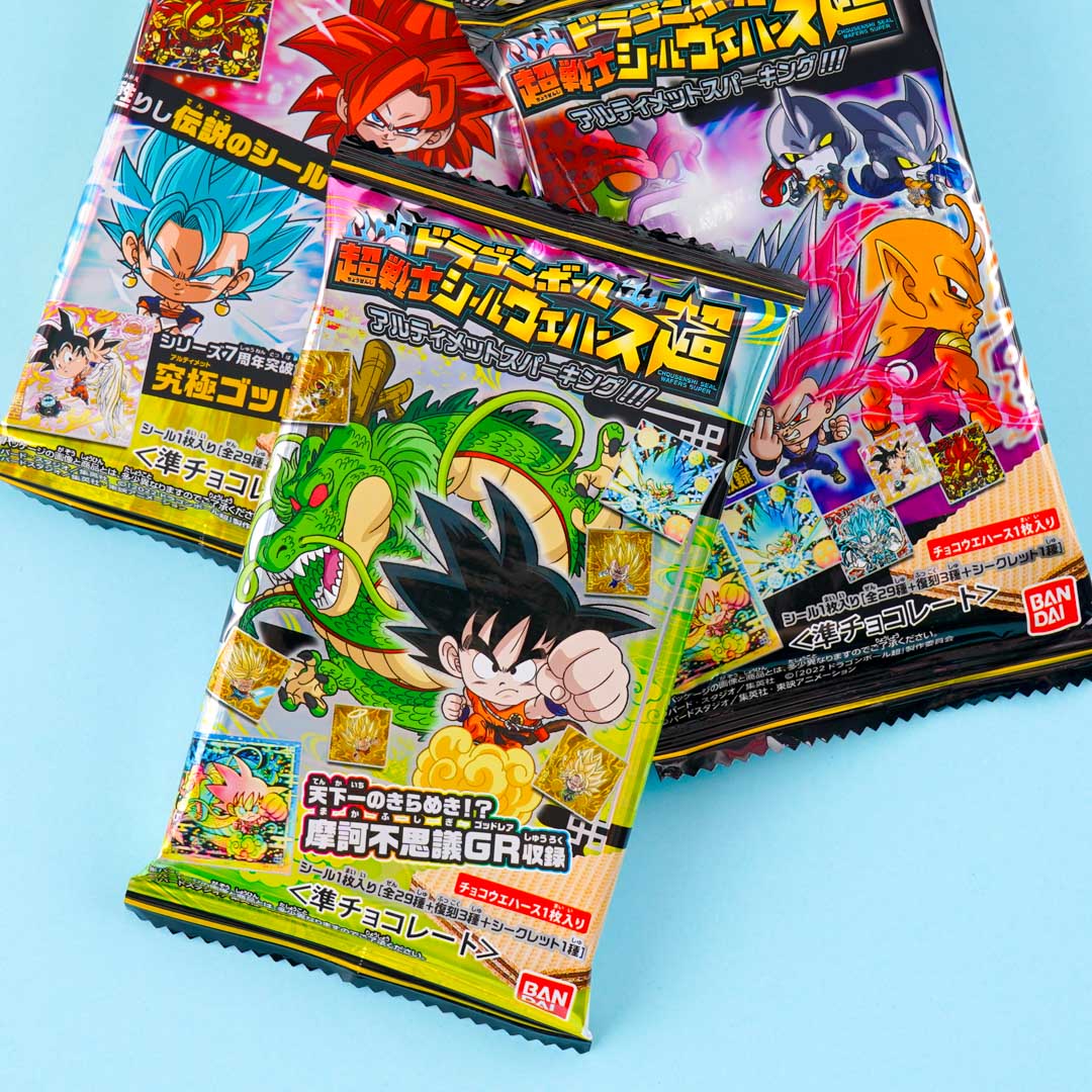 Dragon Ball Super Warrior Vol. 6 Wafer & Seal – Japan Candy Store