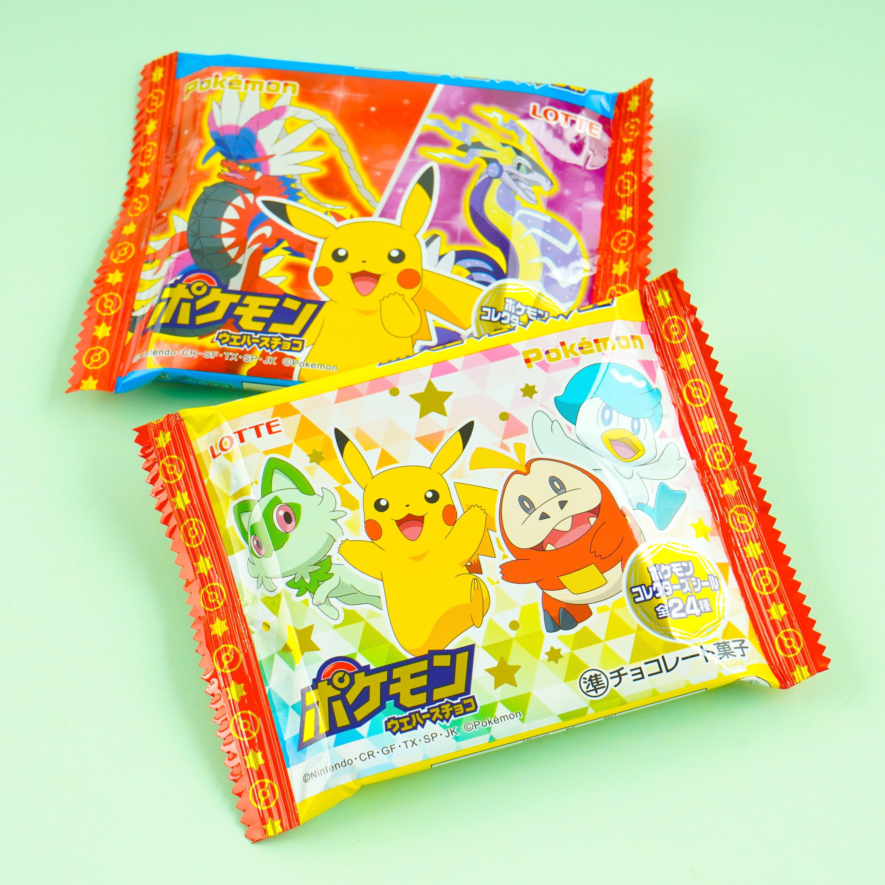 Pokemon Choco Twin Wafers With Sticker – Japan Candy Store